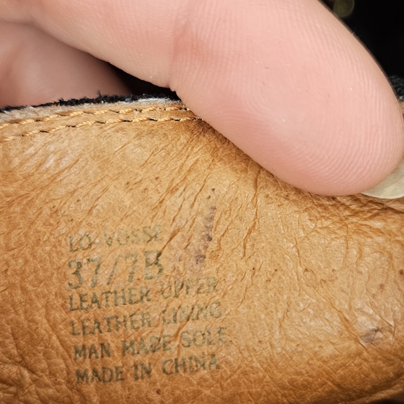 LOUISE ET CIE Lo Vosse Black leather and suede ankle boots. Size 7 - Picture 7 of 11